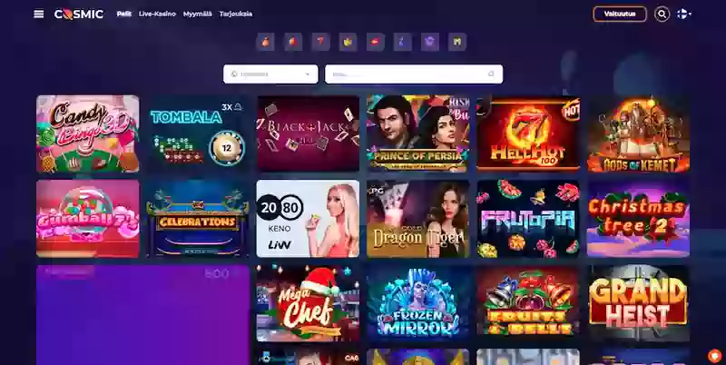 cosmicslot-pelit