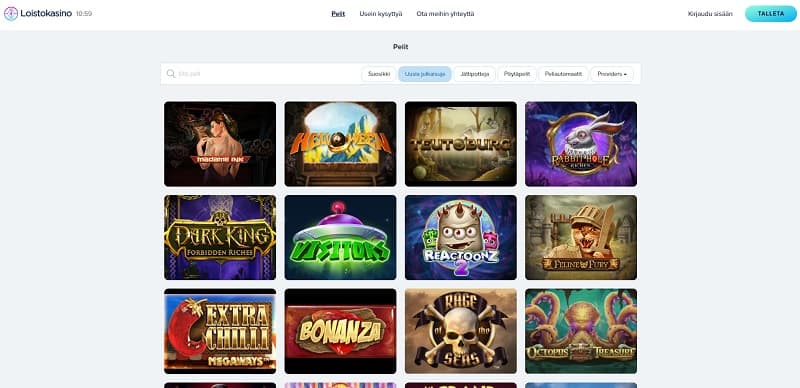 loistokasino-slotit