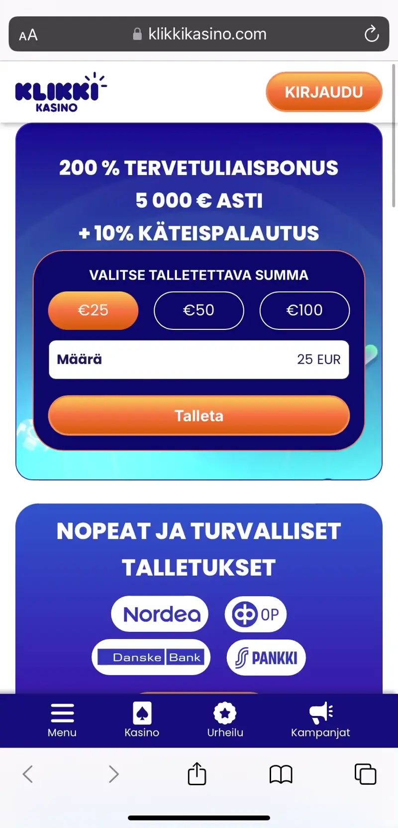 klikki-kasino-esittely