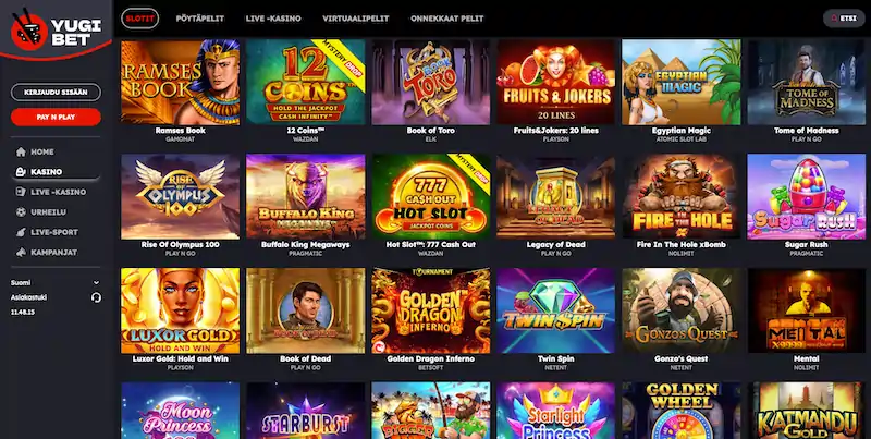 yugibet-pelit
