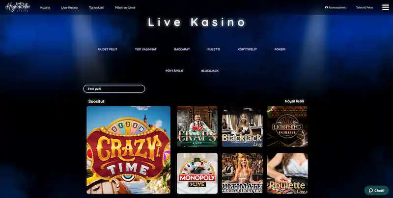 highroller-kasino-live