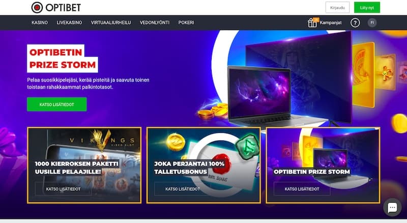 optibet-etusivu