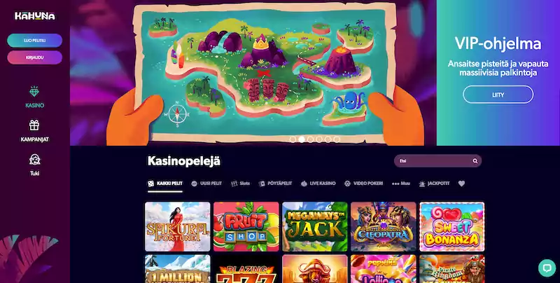 kahuna-etusivu