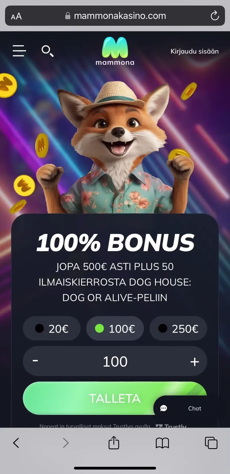 mammona-kasino-esittely