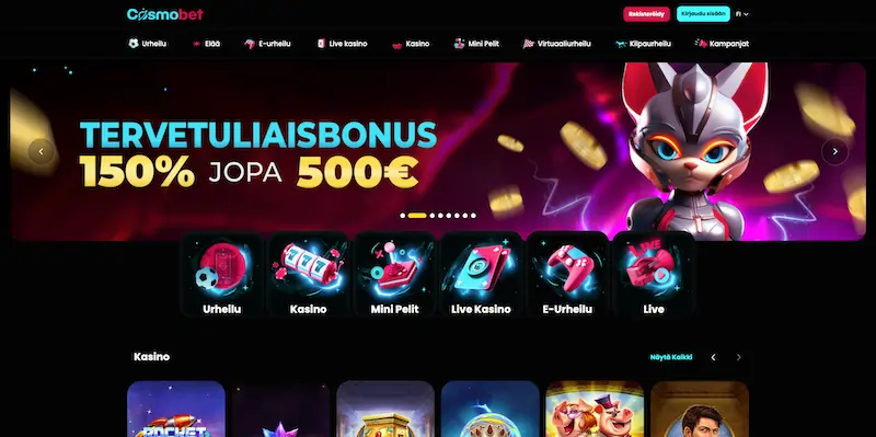 cosmobet-etusivu