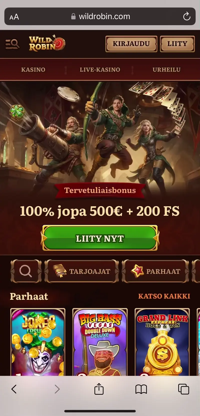 wildrobin-casino-esittely