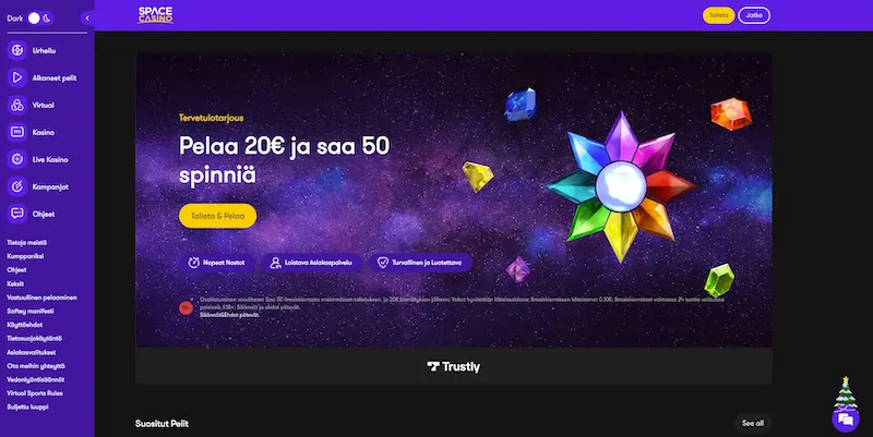 space-casino-etusivu