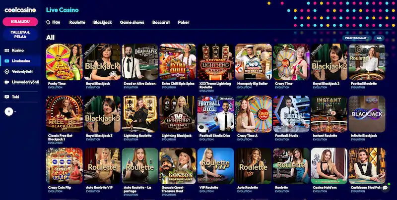 coolcasino-livepelit