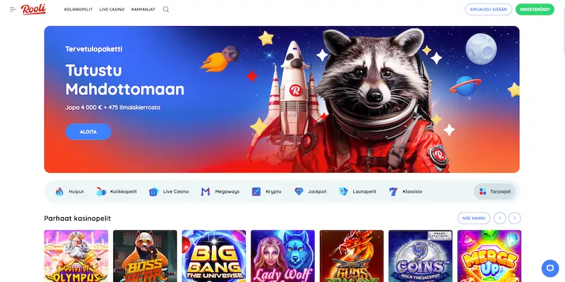rooli-casino-etusivu