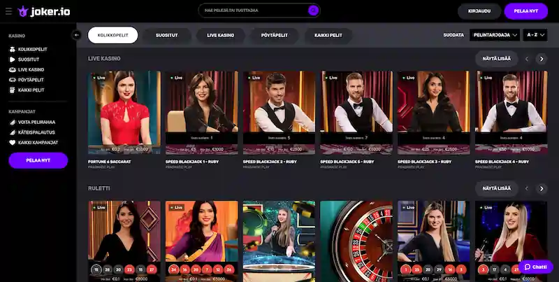 jokerio-livekasino