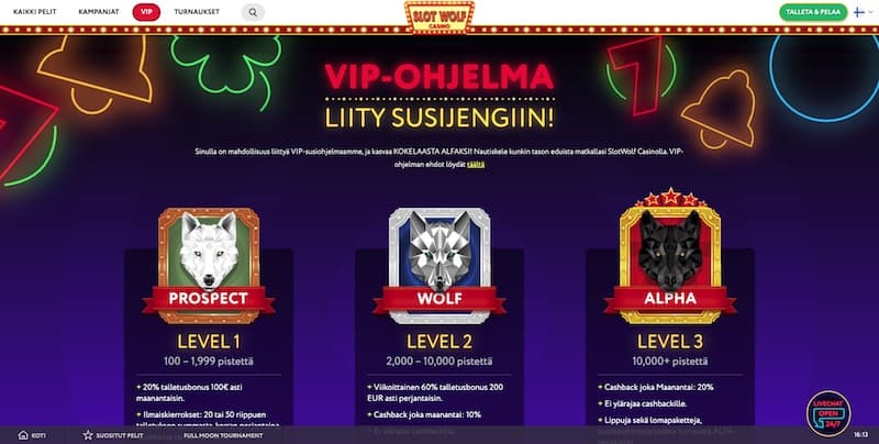 slotwolf-kokemuksia
