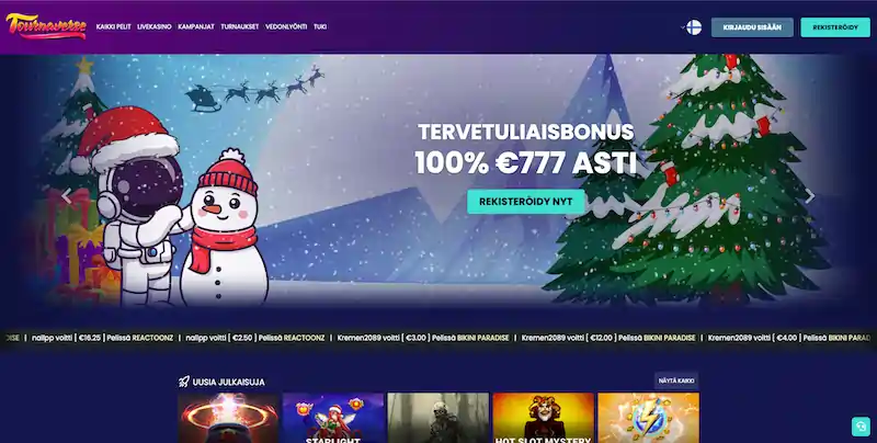 tournaverse-casino-etusivu