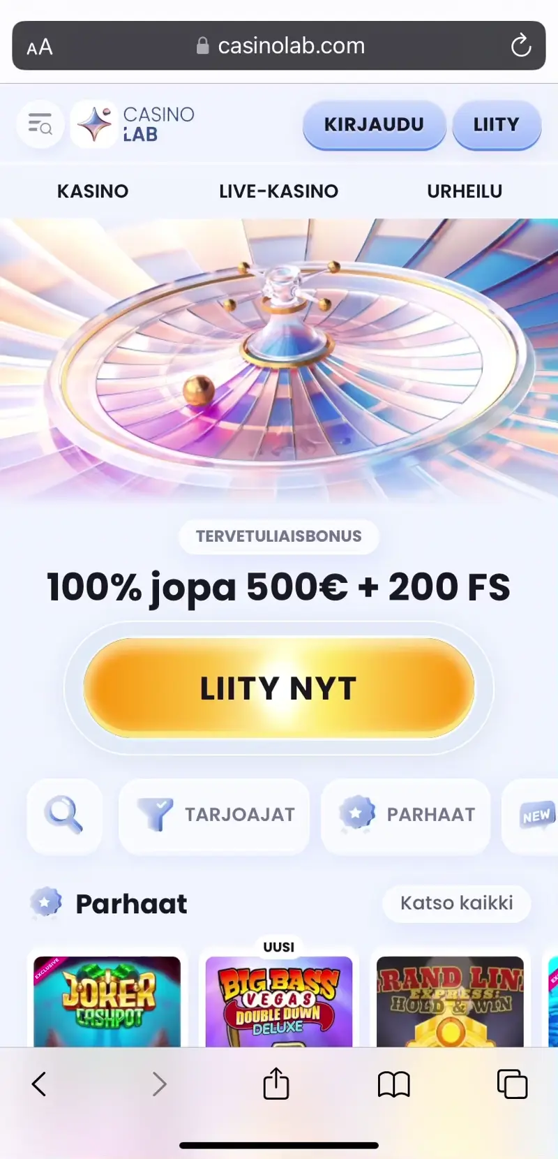 casinolab-esittely
