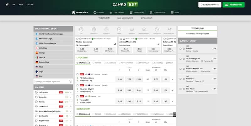 campobet-vedonlyonti