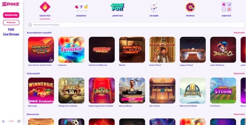 spinz-casino-pelit