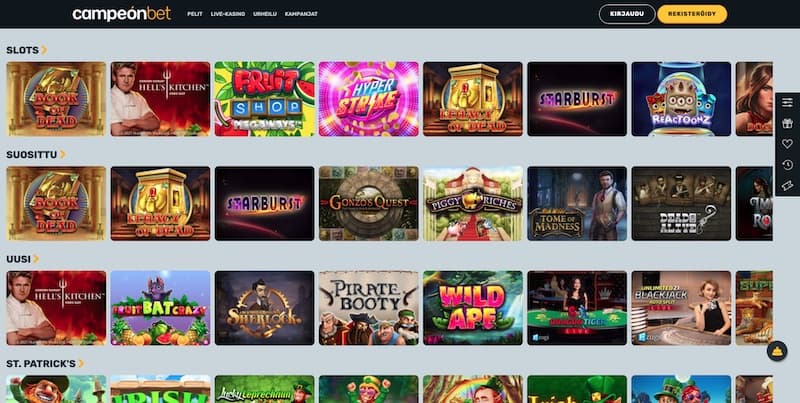 campeonbet-slotit