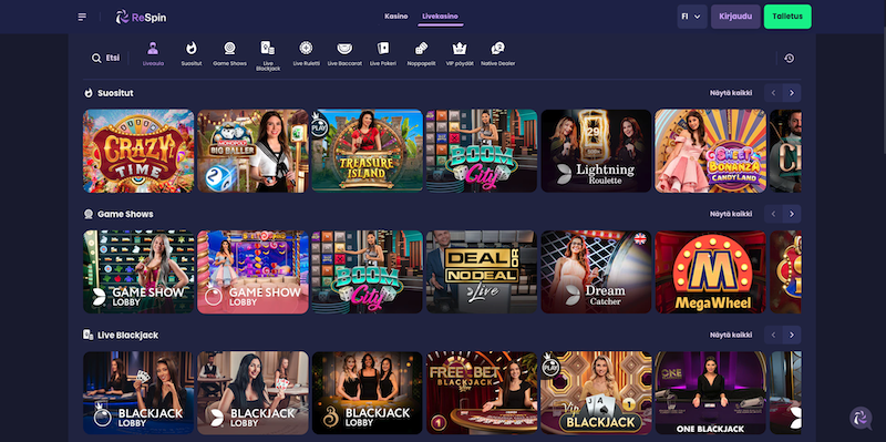 respin-casino-livepelit