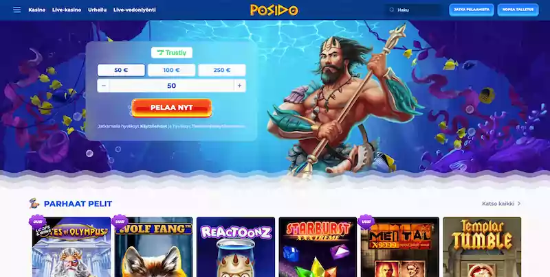 posido-casino-etusivu