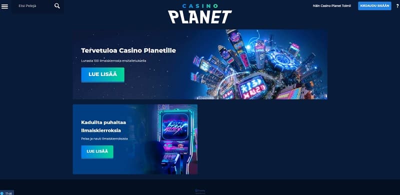 casinoplanet-kampanjat