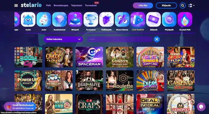 stelario-livekasino