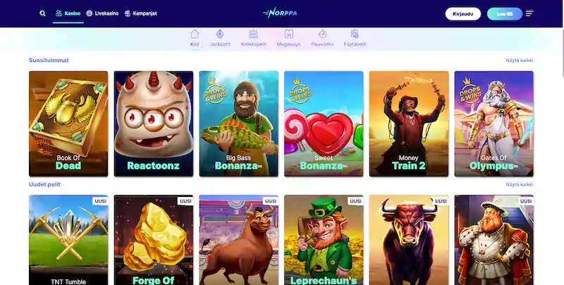 norppa-kasino-pelit