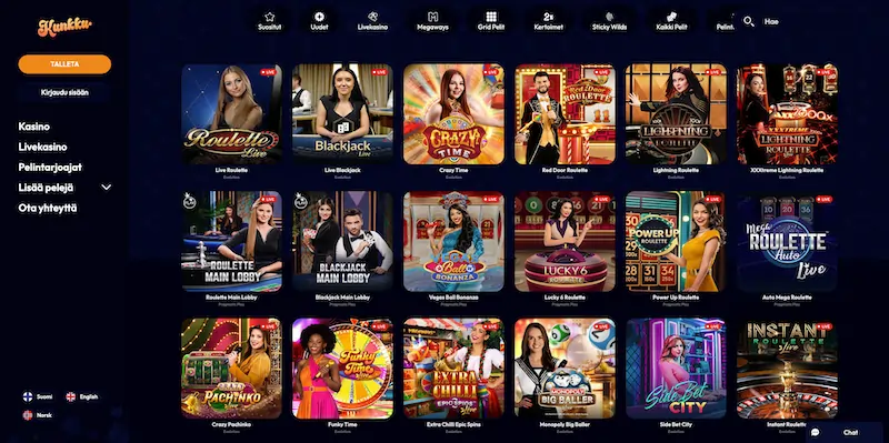 kunkku-kasino-livepelit