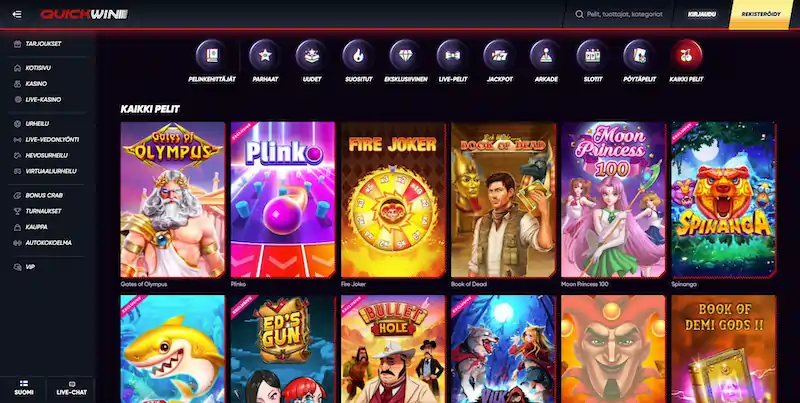 quickwin-casino-pelit