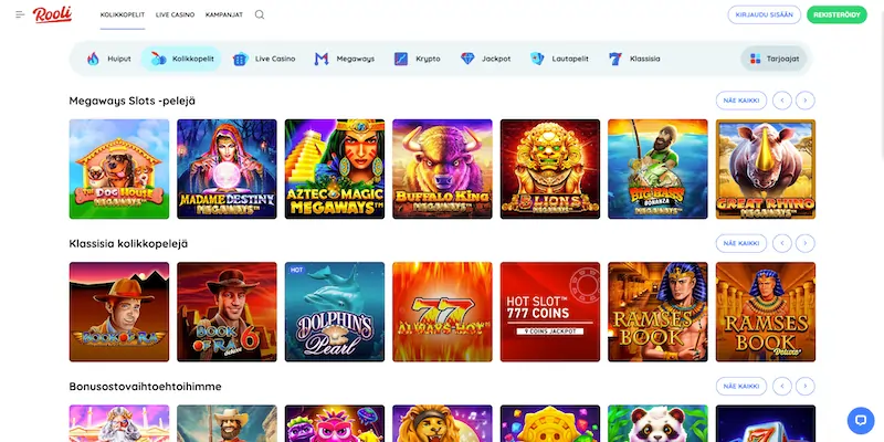 rooli-casino-pelit