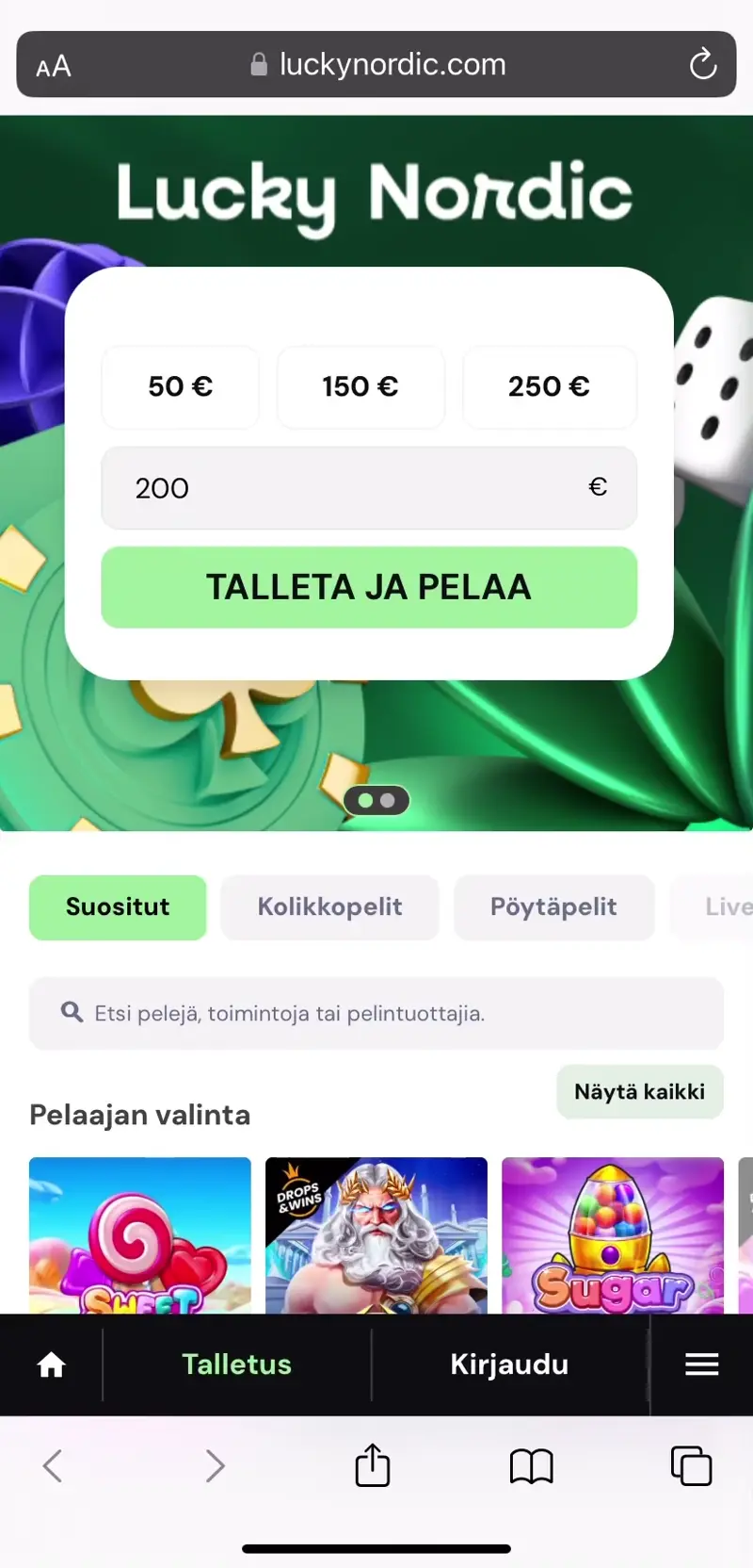 luckynordic-casino-esittely