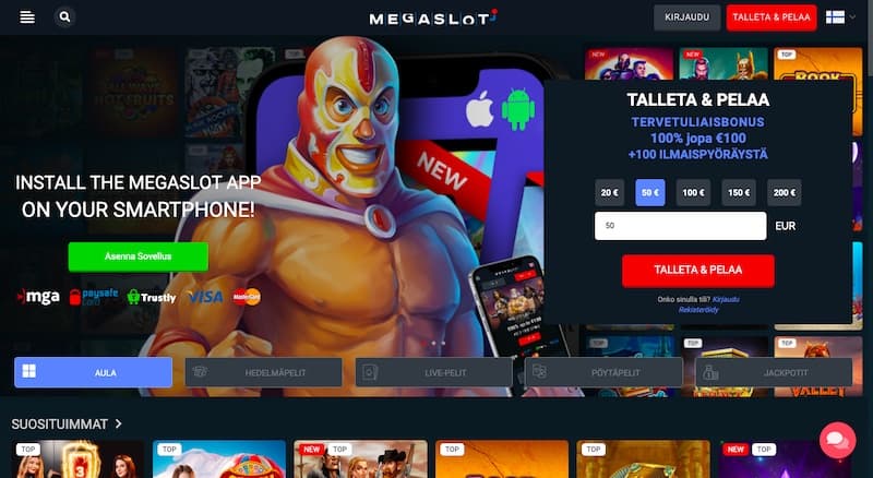 megaslot-etusivu