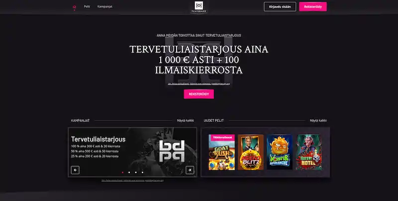 playgrand-etusivu
