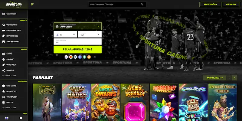 sportuna-casino-etusivu