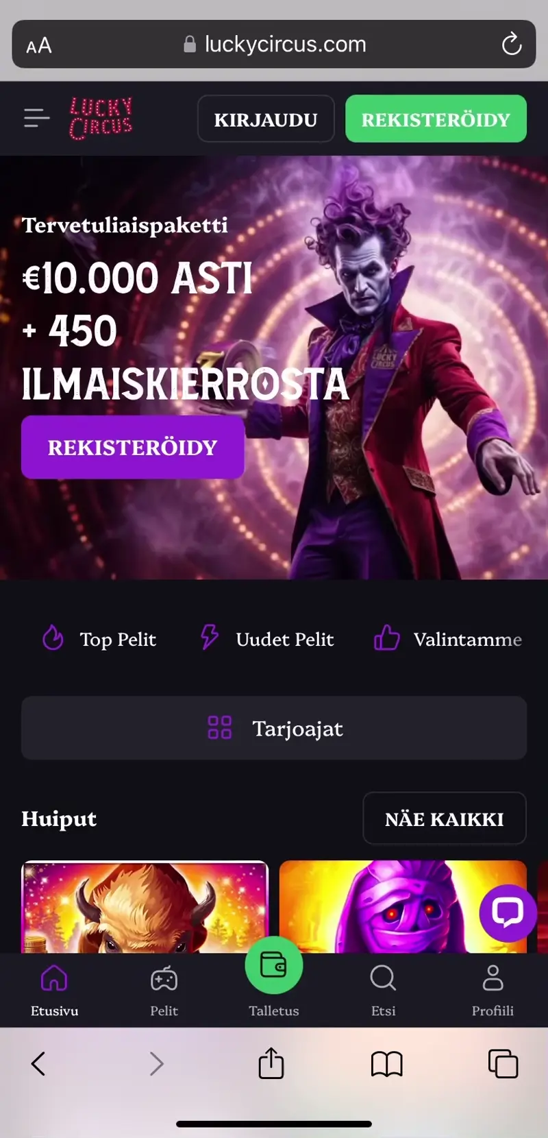 lucky-circus-esittely