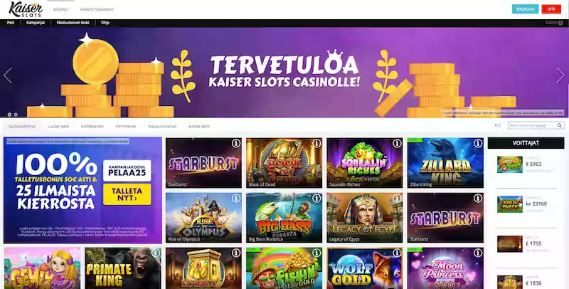 kaiser-slots-etusivu