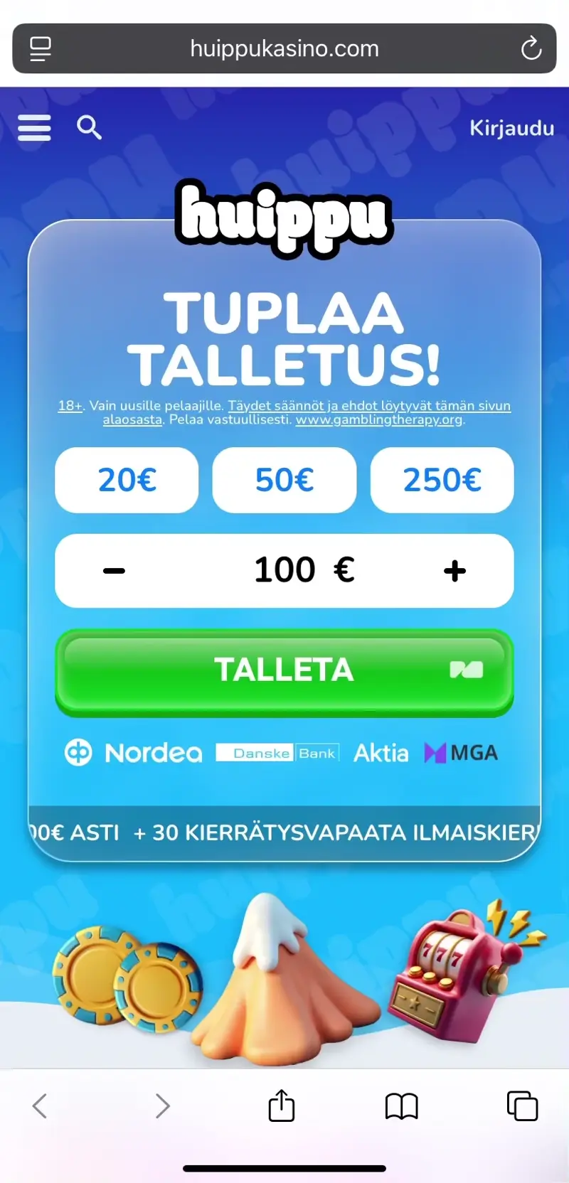 huippu-kasino-esittely