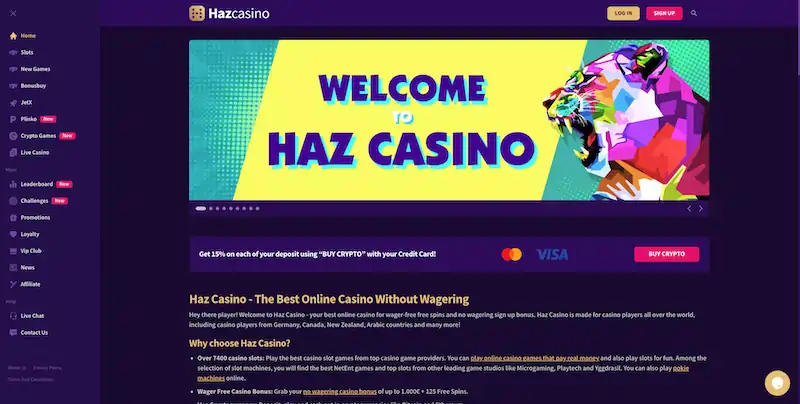 hazcasino-etusivu