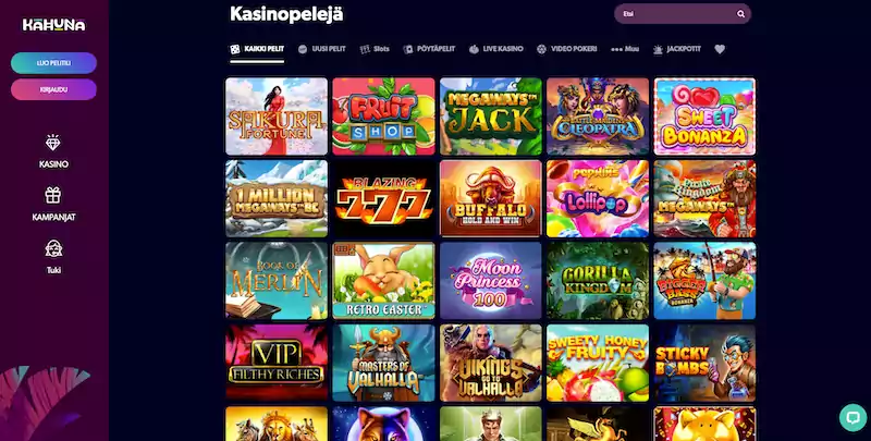 kahuna-pelit