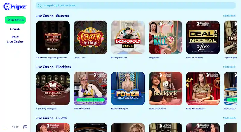 chipz-casino-livekasino