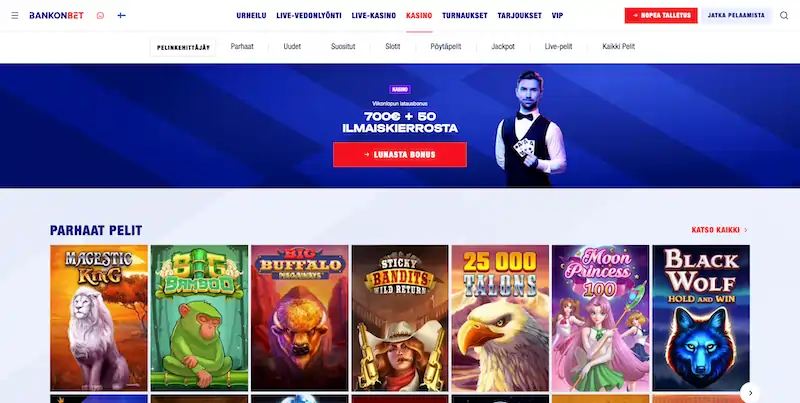 bankonbet-pelit