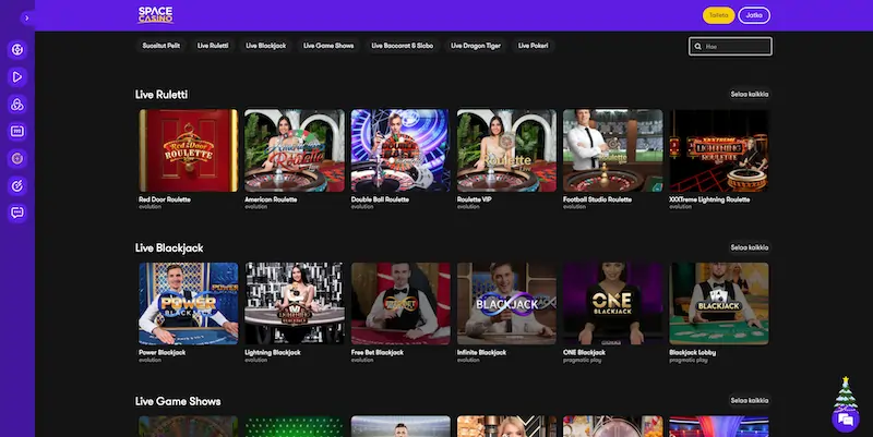 space-casino-livepelit