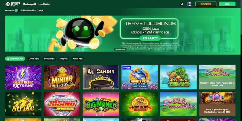 greenplay-casino-etusivu
