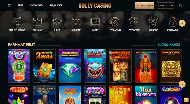 dollycasino-pelit