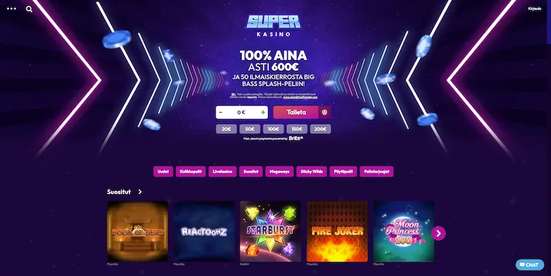 superkasino-etusivu