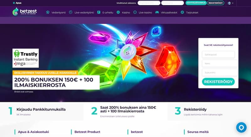 betzest-etusivu