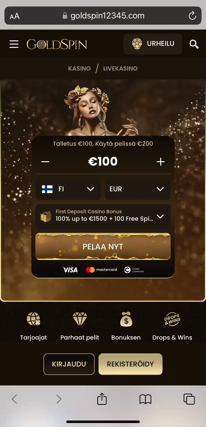 goldspin-casino-esittely