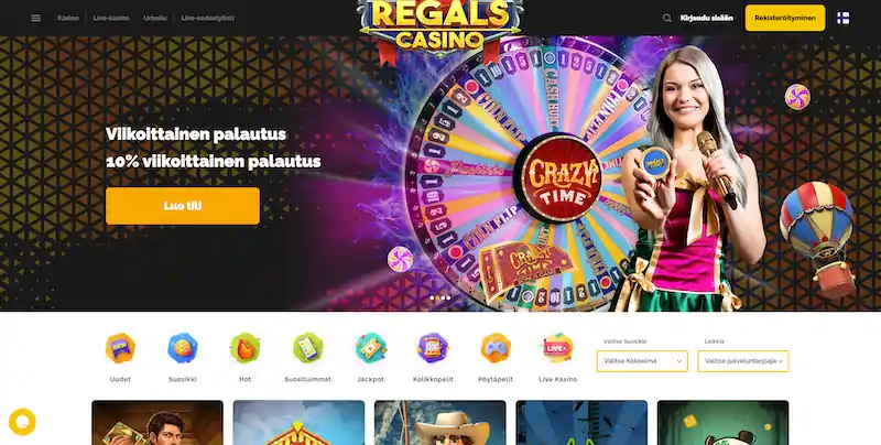 regals-casino-etusivu