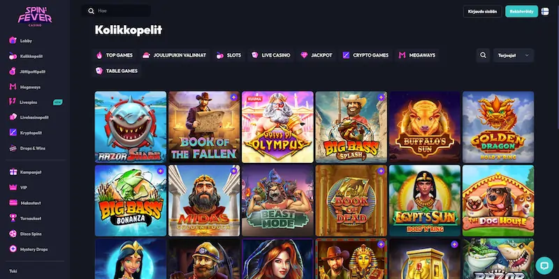 spinfever-casino-pelit