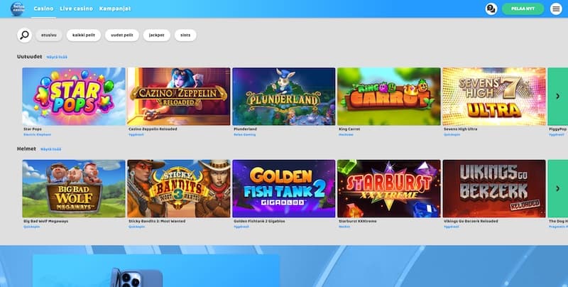 helmicasino-pelit