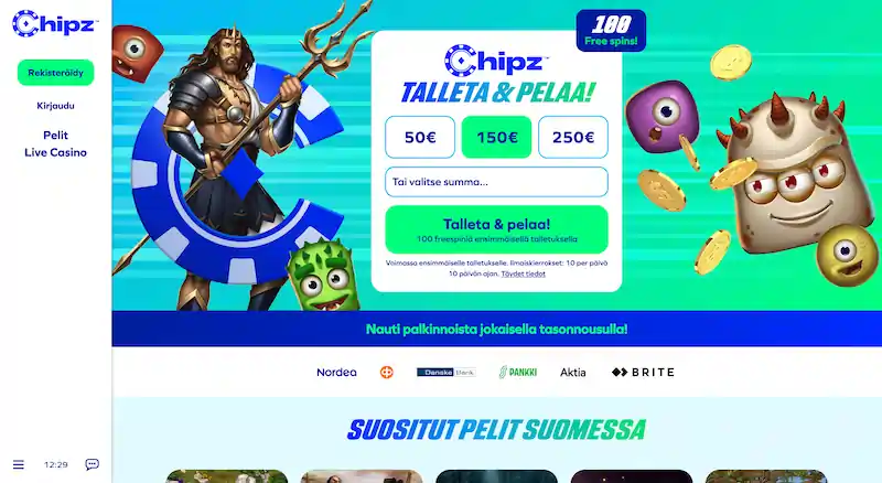 chipz-casino-etusivu
