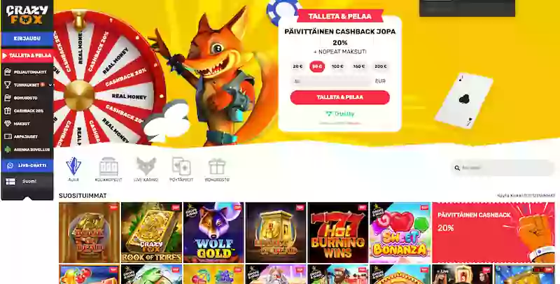 crazy-fox-etusivu